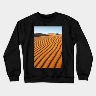 Orange sand patterns. Crewneck Sweatshirt